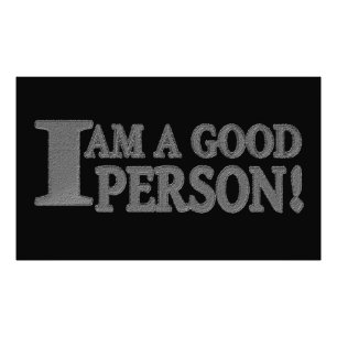かわいい表情デザイン「GOOD PERSON」買今すぐ フォトプリント