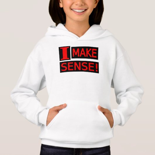 かわいい表情デザイン「Make Sense」買今すぐ (正面)