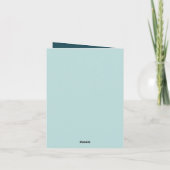 かわいい裁縫好きの追加文字 カード (裏面)