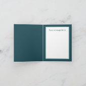 かわいい裁縫好きの追加文字 カード (内部)