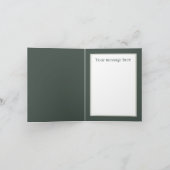 かわいい裁縫好きの追加文字 カード (内部)