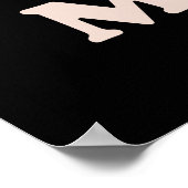 かわいい裁縫愛好家ワードアートポスター ポスター (角)