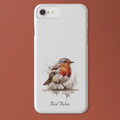 かわいい裏庭のロビン、カスタム Case-Mate iPhoneケース