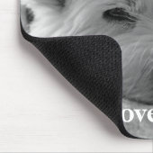 かわいい西の高地テリア犬のマウスマット/マウスパッド マウスパッド (コーナー)