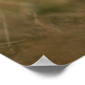 かわいい西ハイランドテリアパピーランニングズ ポスター (角)