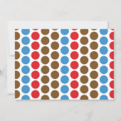 かわいい西部のカウボーイのベビーシャワーの招待状 招待状 (裏面)