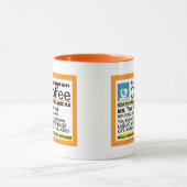 かわいい規定のコーヒー・マグ マグカップ (中央)