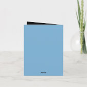 かわいい覗きナース追加メッセージパンダ カード (裏面)