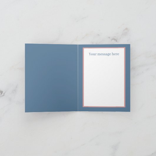 かわいい覗きナース追加メッセージベア カード (内部)