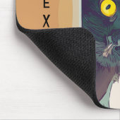 かわいい覗き猫デザインマウスパッド マウスパッド (コーナー)