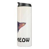 かわいい覗き猫デザイン熱タンブラー タンブラー (回転右)