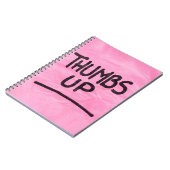 かわいい親指でグラフィッククールスを上に画像 ノートブック (左側)