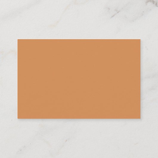 かわいい託児所サファリ動物フローラ 名刺 (裏面)