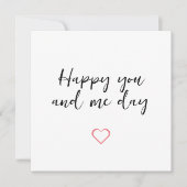 かわいい記念日カード | パートナー、夫、妻へ (正面)