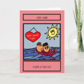 かわいい記念日 カード (正面)