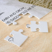 かわいい詩は私のゴッドパンドの写真 ジグソーパズル (側面)