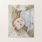 かわいい詩は私のゴッドパンドの写真 ジグソーパズル (縦)