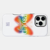 かわいい誇りを持った日常の音素 iPhoneケース (裏面横)