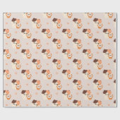 かわいい認定猫 ラッピングペーパー (フラット)