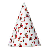 かわいい誕生日のてんとう虫 パーティーハット (正面)