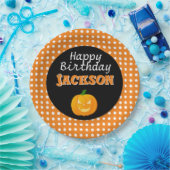 かわいい誕生日のハロウィンの紙皿 ペーパープレート (パーティー)