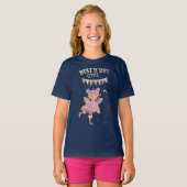 かわいい誕生日の妖精 Tシャツ (正面フル)