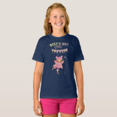 かわいい誕生日の妖精 Tシャツ (正面フル)