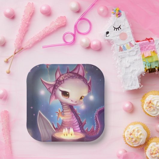 かわいい誕生日の専門用語 ペーパープレート (パーティー)