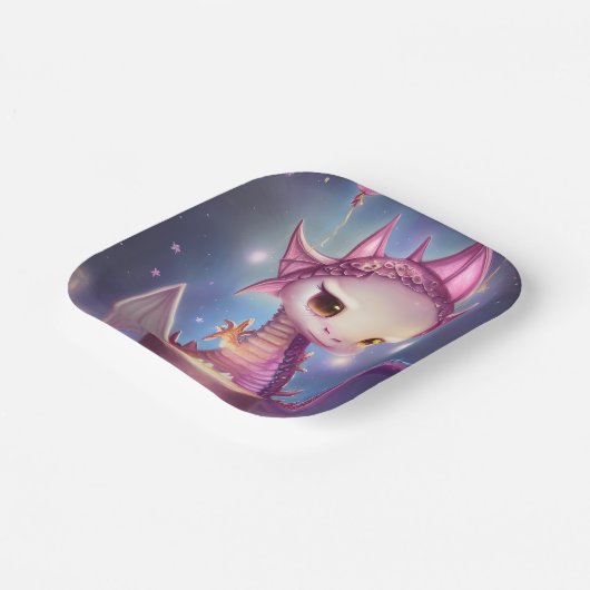 かわいい誕生日の専門用語 ペーパープレート (傾斜あり)