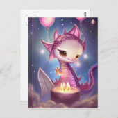 かわいい誕生日の専門用語 ポストカード (正面/裏面)