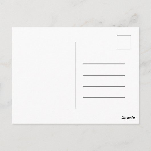 かわいい誕生日の聖書の一節のポストカード ポストカード (裏面)