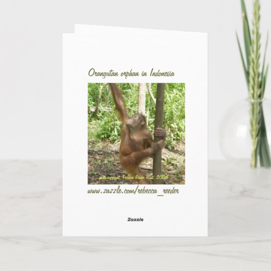 かわいい誕生日を誰も見ていないようなダンス カード (裏面)