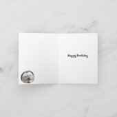 かわいい誕生日カード1枚 – 東素晴らしへ カード (内部)