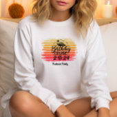 かわいい誕生日クルーズシップ家族旅行サンセット Tシャツ
