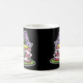 かわいい誕生日ケーキのカエル コーヒーマグカップ (中央)