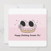 かわいい誕生日パイカード シーズンカード (正面)