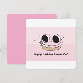 かわいい誕生日パイカード シーズンカード