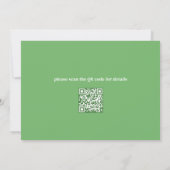 かわいい誕生日パーティーカスタムかわいいポピクル 招待状 (裏面)