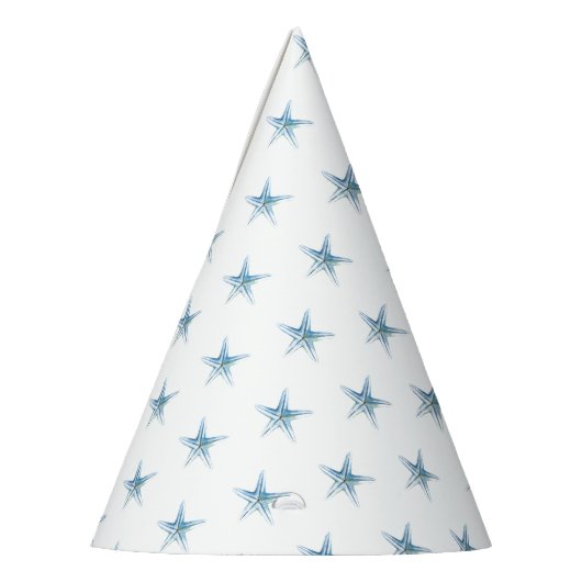 かわいい誕生日パーティーハットブルースターフィッシュ航海の パーティーハット (左)