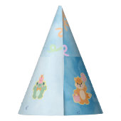 かわいい誕生日パーティー帽子 パーティーハット (裏面)