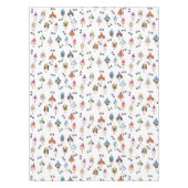 かわいい誕生日パーティー犬のパターン テーブルクロス (正面)