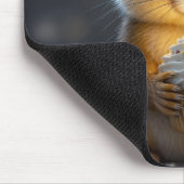 かわいい誕生日リス マウスパッド (コーナー)