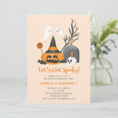 かわいい誕生日不気味ハロウィンを食べないように 招待状 (スタンド正面)