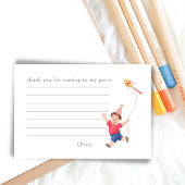 かわいい誕生日子供パーティー少年凧ありがとう ポストイット