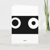 かわいい誕生日! カード (裏面)