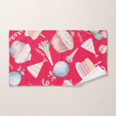 かわいい誕生日 バスタオルセット (ハンドタオル)