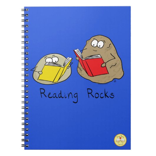 かわいい読の図書図書館キッズ漫画 ノートブック (正面)