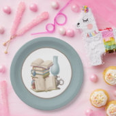 かわいい読ズブッククラブパーティー紙プレート ペーパープレート (パーティー)