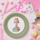 かわいい読ブッククラブパーティー ペーパープレート (パーティー)