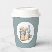 かわいい読ブッククラブパーティー 紙コップ (正面)